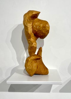 Carved Investigation Thirteen, Basswood Sculpture