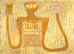 Jared Bernstien, "Trust" museum quality print on canvas