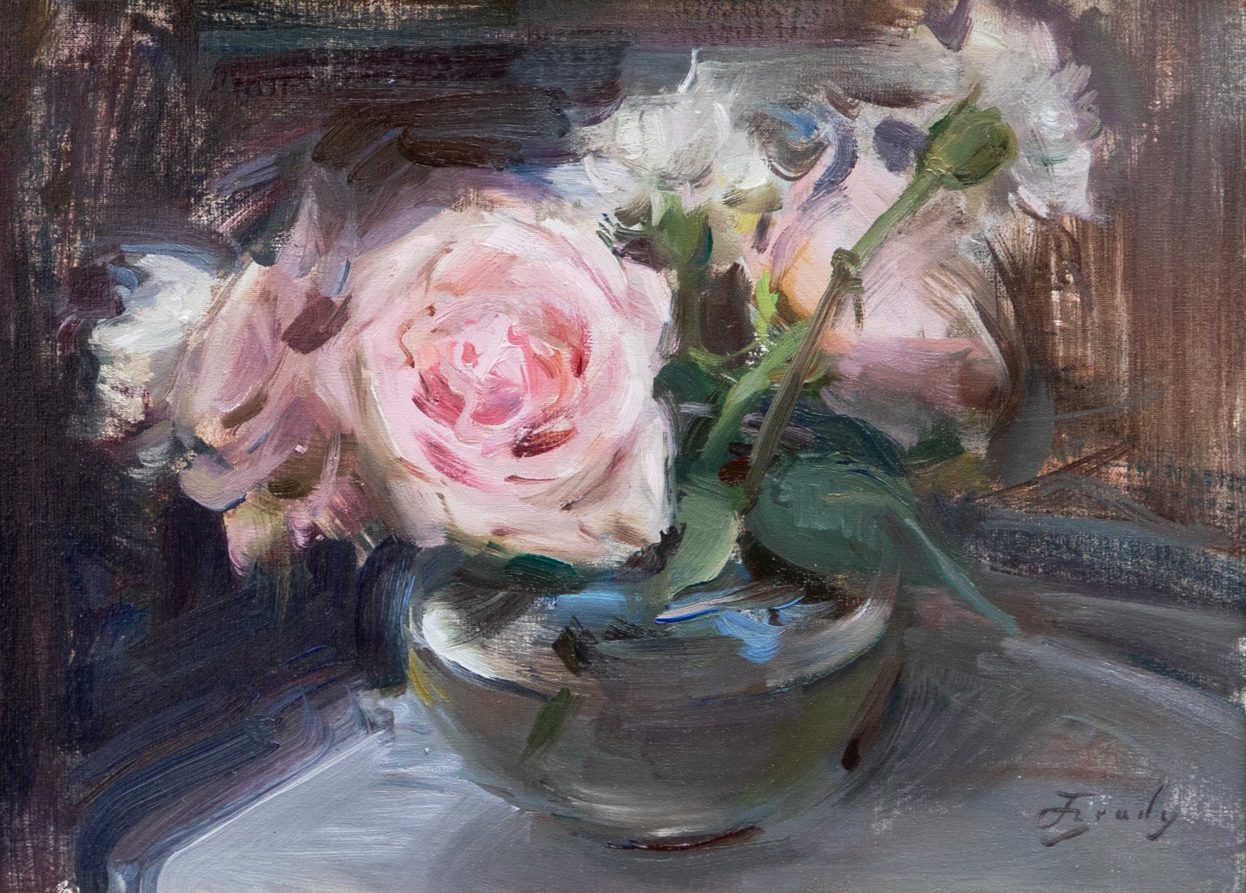 Soft Bloom - Impressionist Painting by Jared Brady