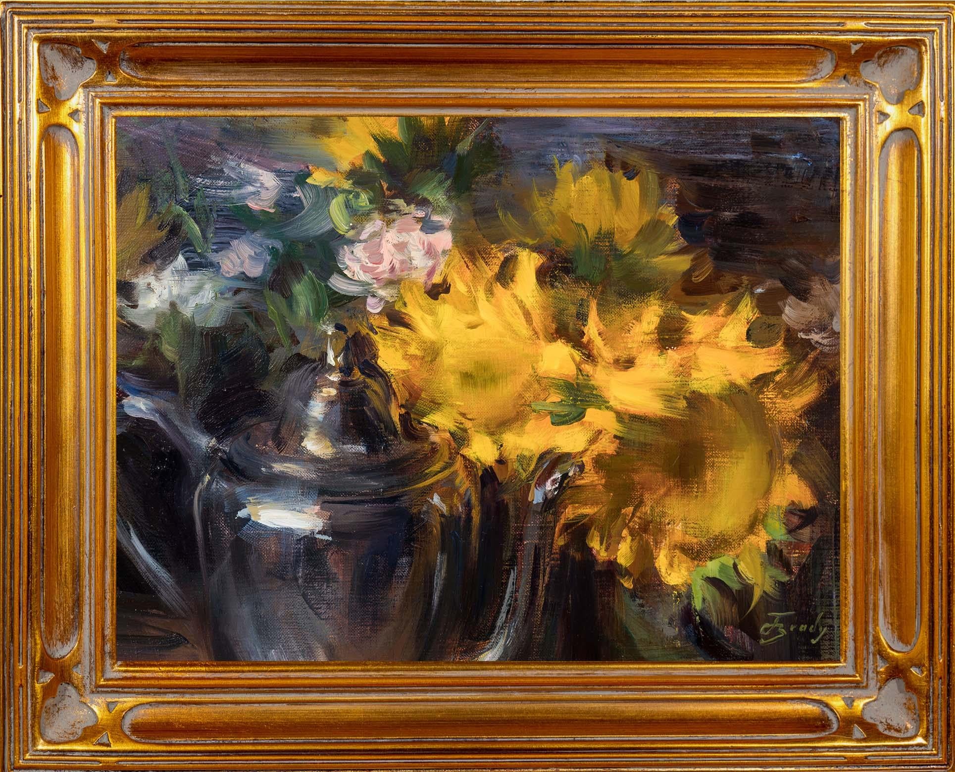 Sonnenblumen und Silver