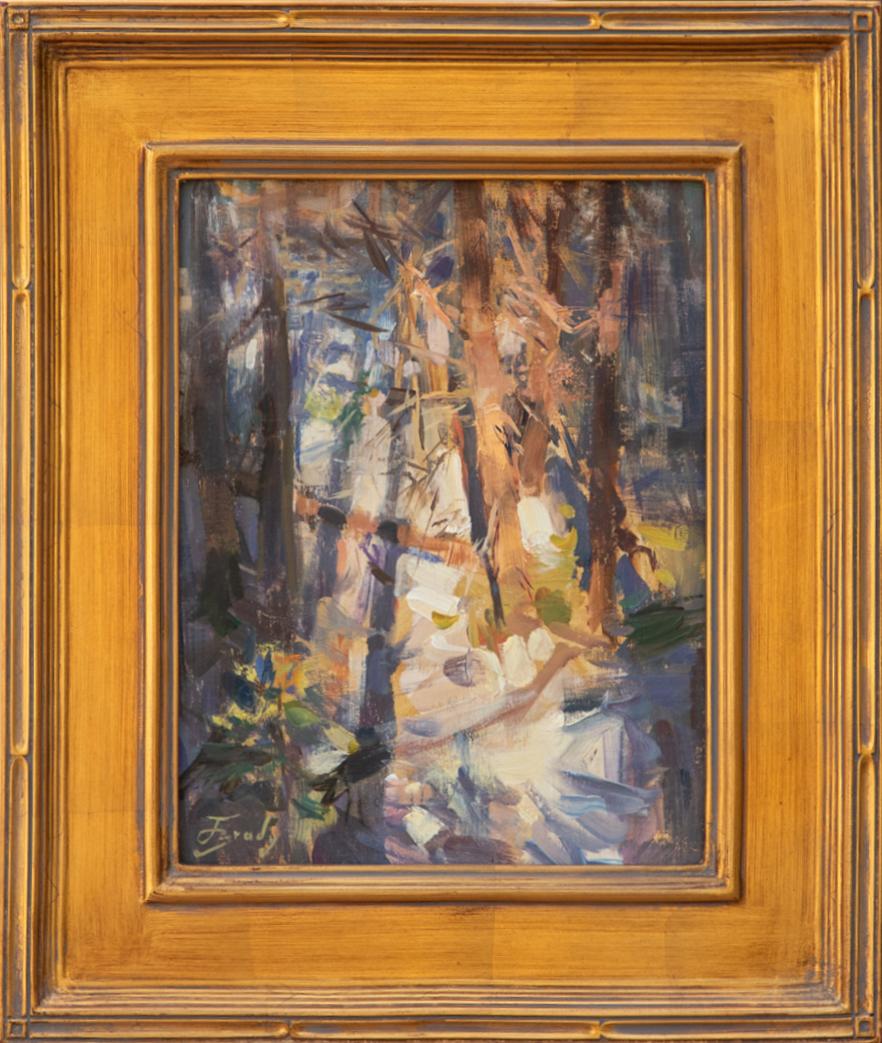 Winter Glow - Painting by Jared Brady