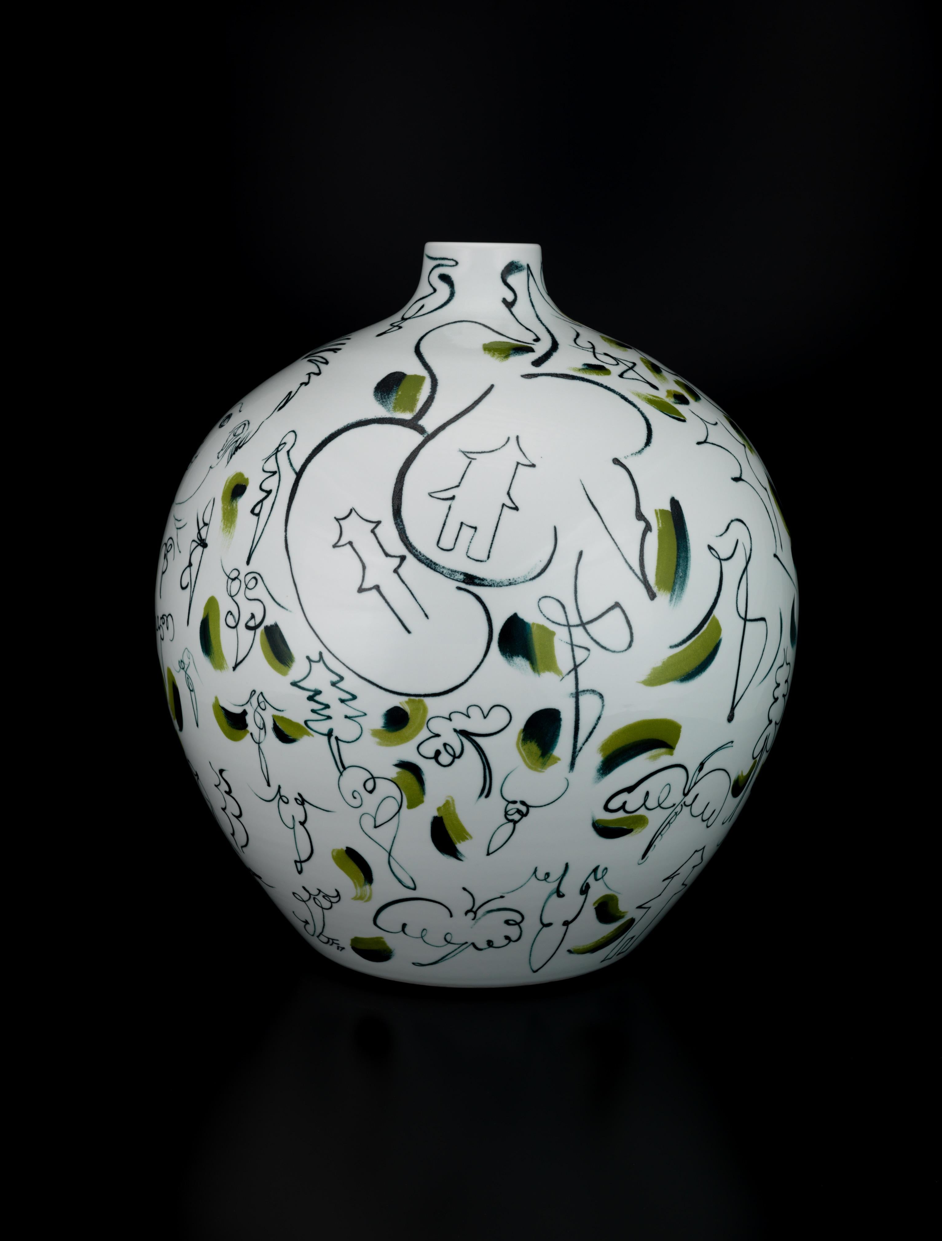 Espressioni di primavera - Sculpture Contemporaneo di Jared Fitzgerald