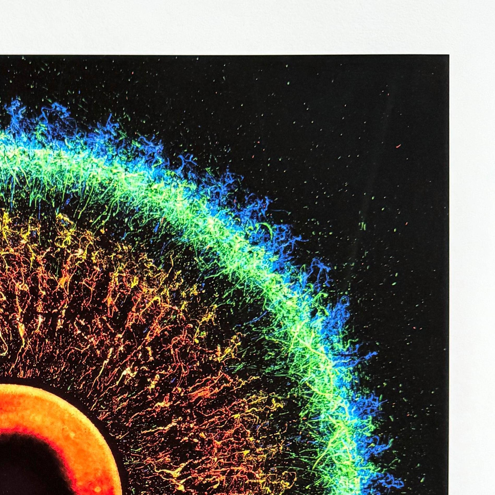 Jaremi Picz (1955) - Cat's Eye Nebula NGC 7293

Giclée from 2025.

The edition of 10.

Dimensions of work: 50 x 50 cm.

Hand signed.

Publisher: Dell'Arte Foundation, Cracow.

--

Jaremi Picz is a renowned Polish painter, sculptor, and graphic