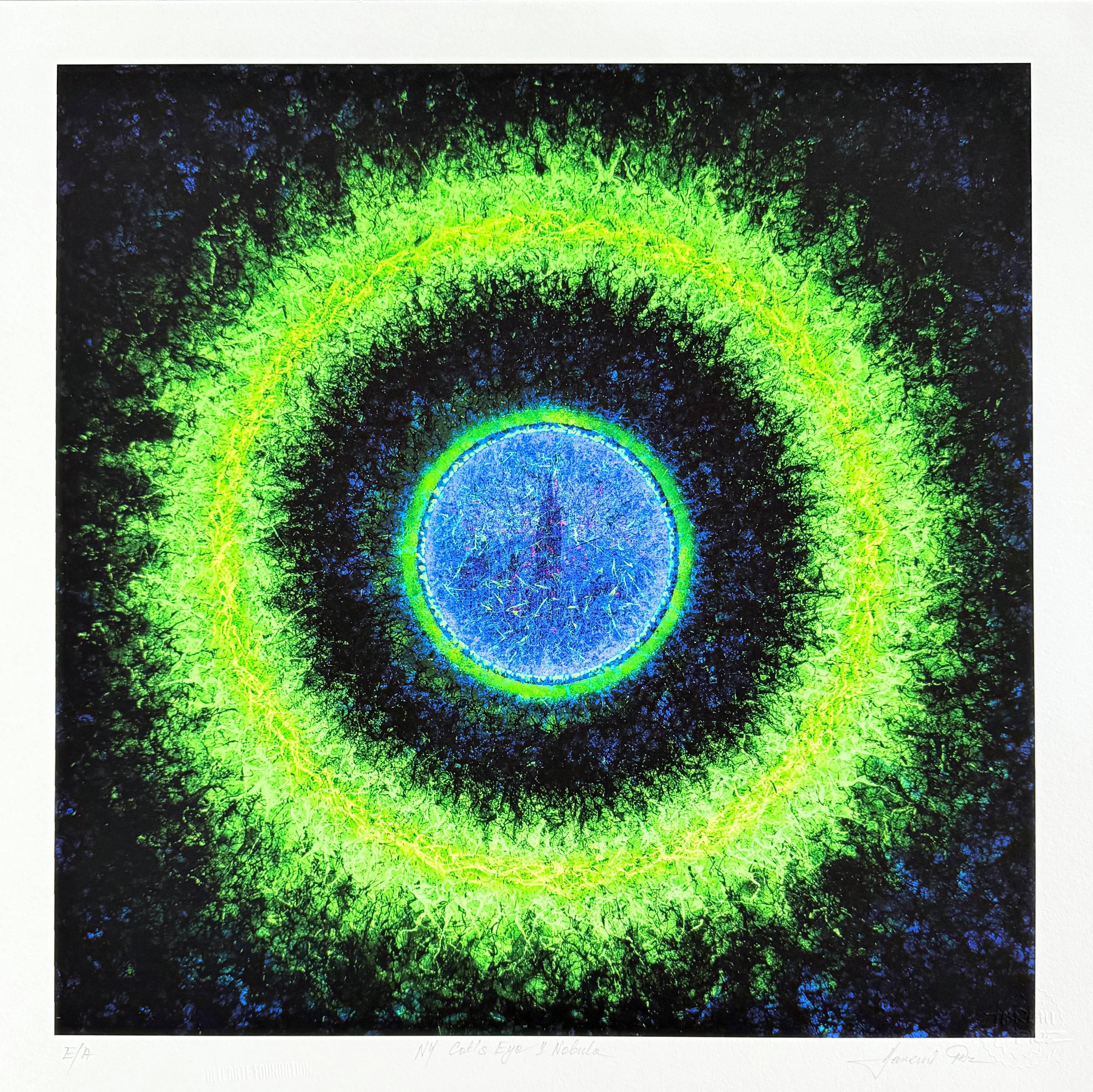 NY Nebulosa Occhio di gatto II - Mixed Media Art di Jaremi Picz