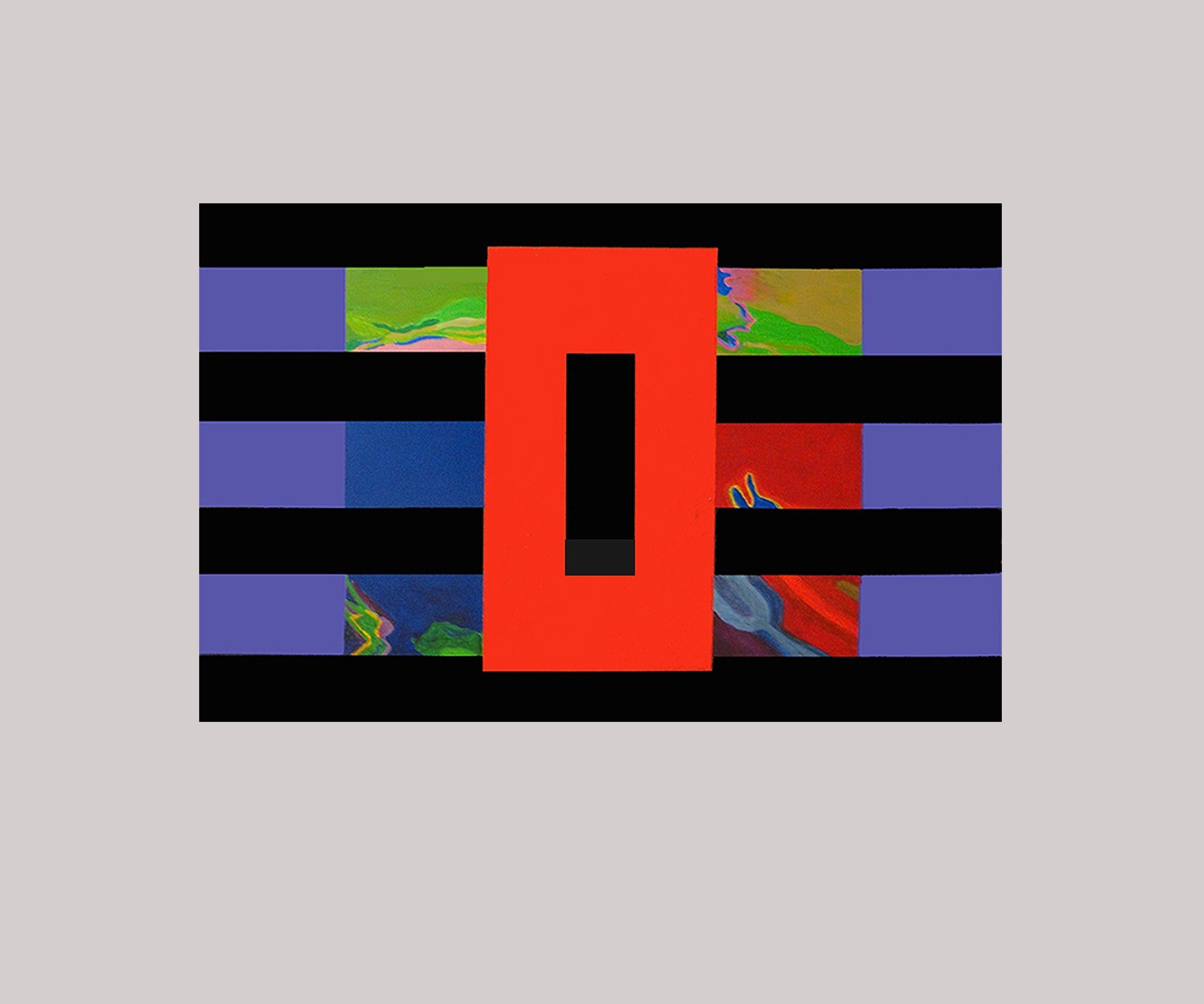 Berkeley #6, Painting, Acrylic on MDF Panel For Sale 1