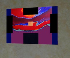 Berkeley #9, Painting, Acrylic on MDF Panel