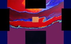 Berkeley #9, Painting, Acrylic on MDF Panel