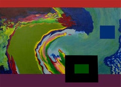 Emeryville #27, Painting, Acrylic on MDF Panel