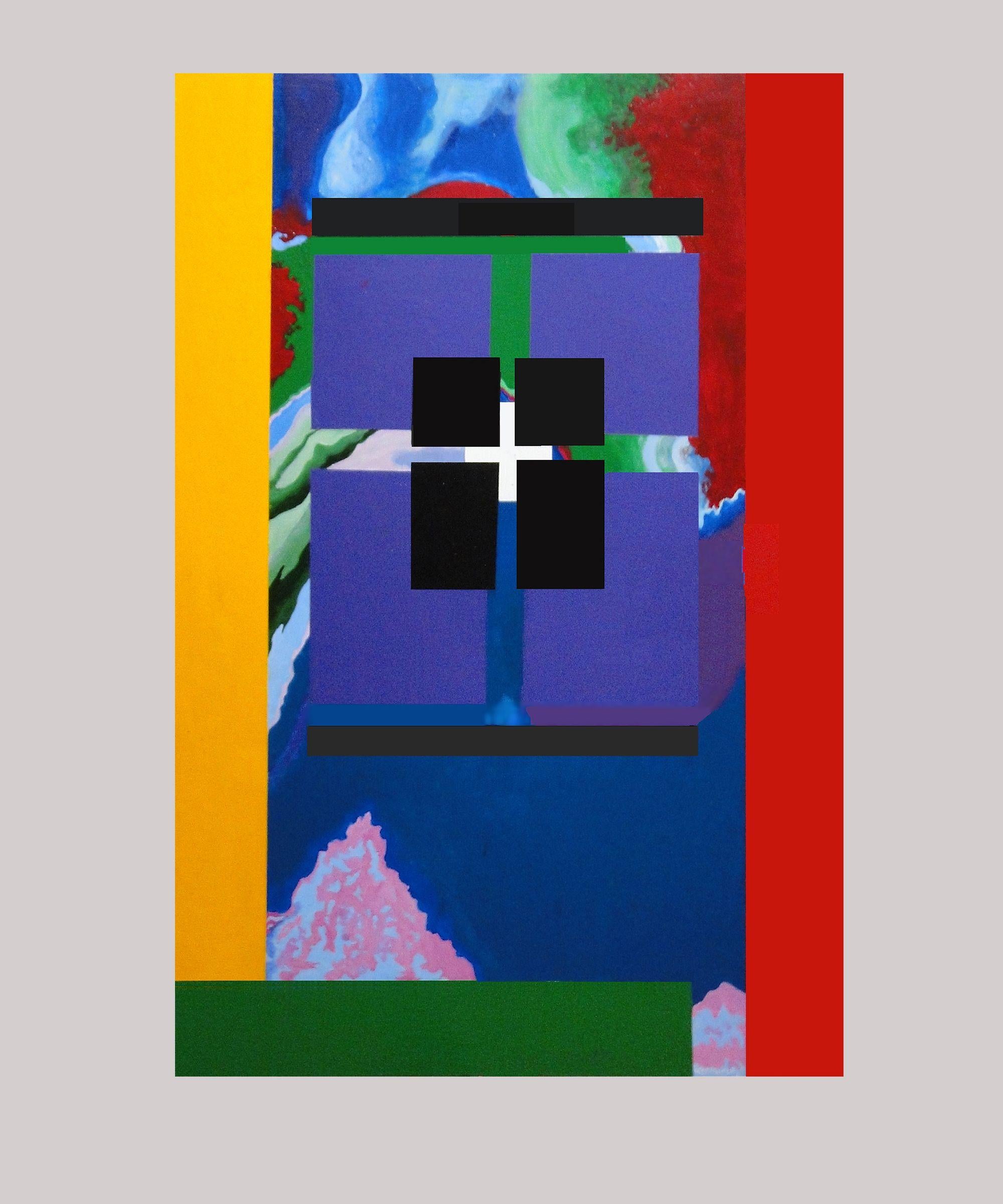 Emeryville #30, Painting, Acrylic on MDF Panel For Sale 1