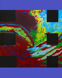 Emeryville #31, Painting, Acrylic on MDF Panel