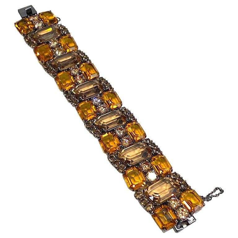 Jarin K Sterling and CZ Bracelet at 1stDibs