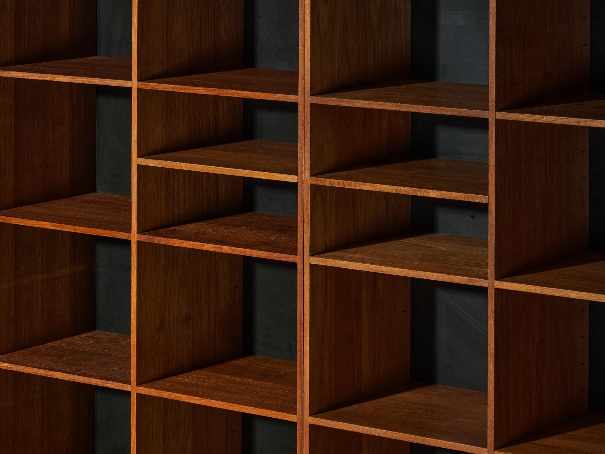 Jarl Heger for Jason Møbler Modular Wall Unit or Bookcase in Teak 3