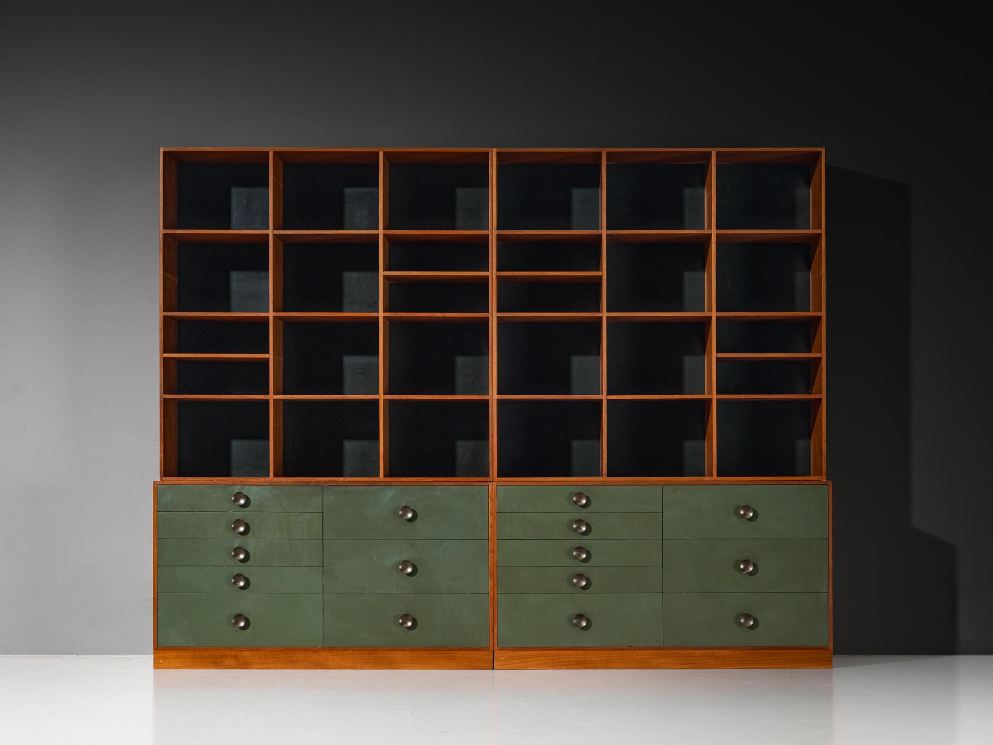 Jarl Heger for Jason Møbler Modular Wall Unit or Bookcase in Teak 2