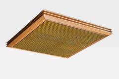 Järnkonst, Flush Mount, Kiefer, Messing, Metall, Schweden, 1970er