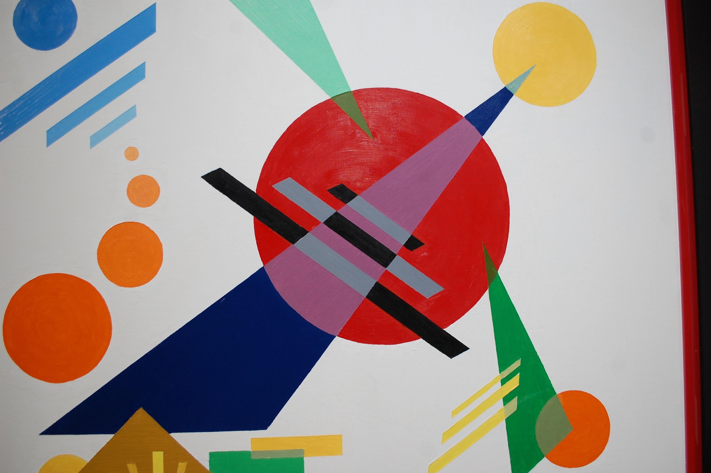 Kaléidoscope, 2011 Géométrie abstraite - Géométrique abstrait Painting par Jaro