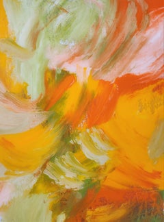 Caleidoscopio Óleo Expresionista Abstracto sobre Lienzo