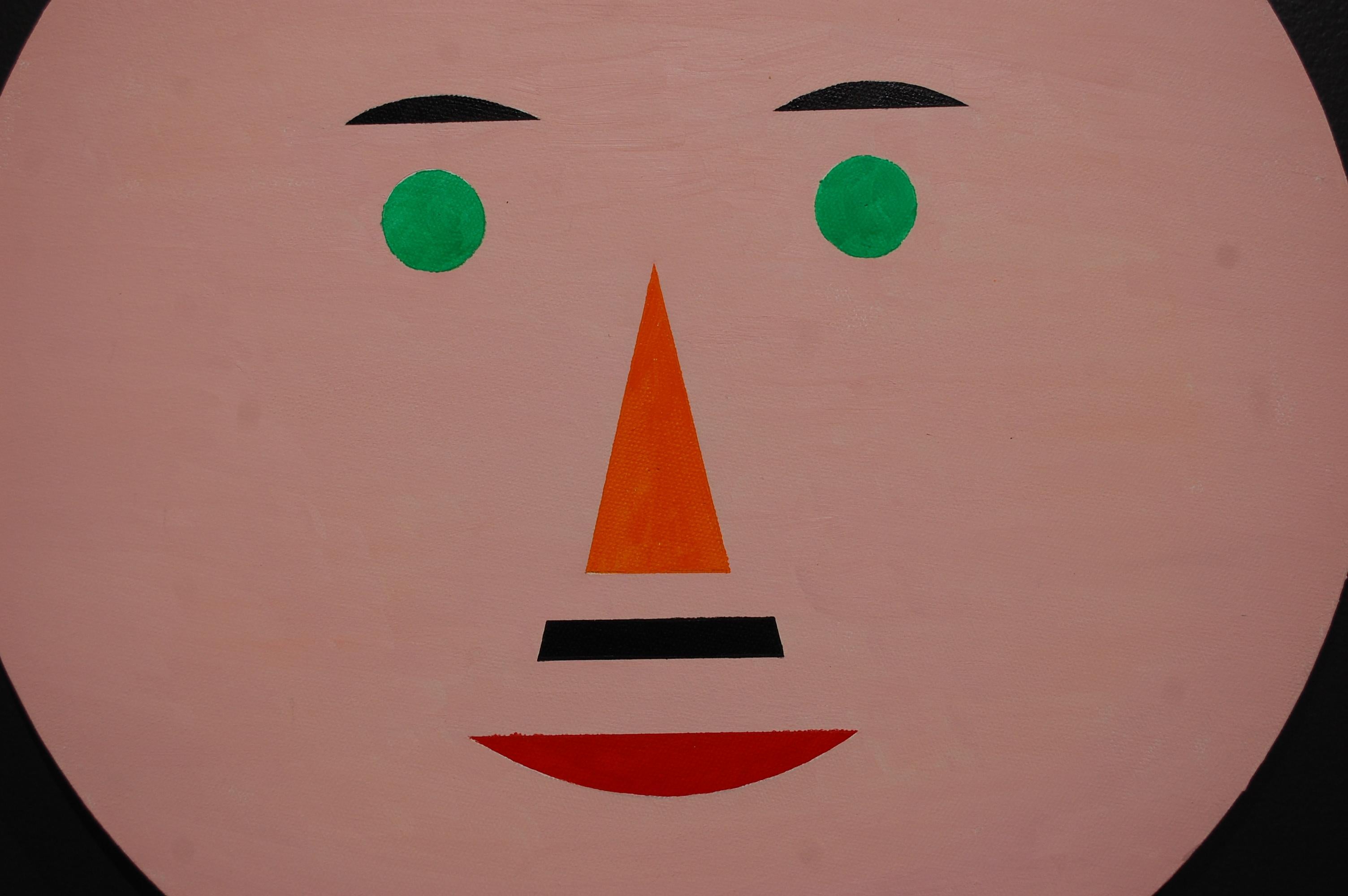 Lächeln und glücklich sein #2 – Painting von Jaro