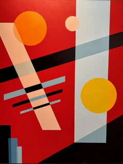 Univers Abstracto geométrico Óleo sobre lienzo