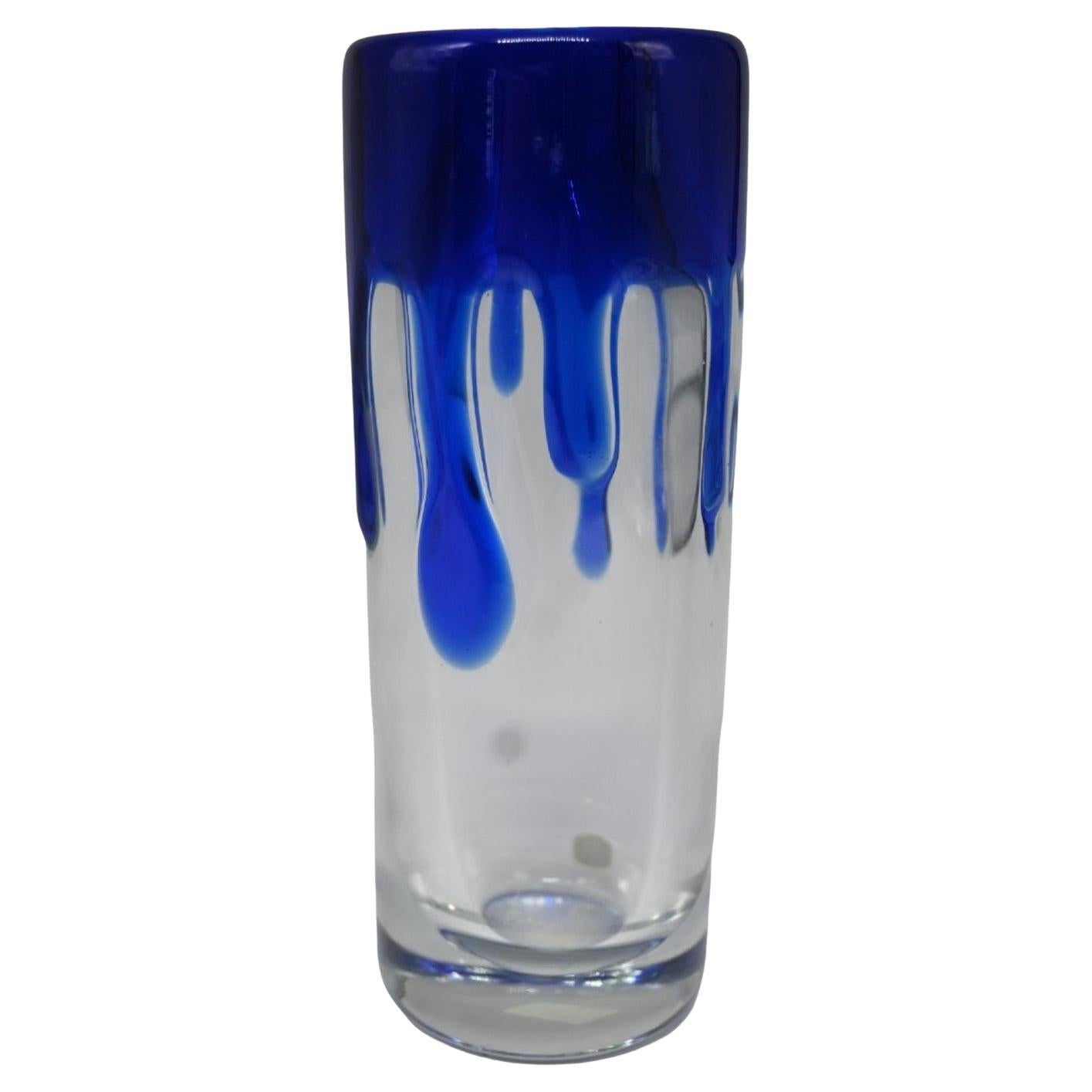 Jaroslav Svoboda, Czech Modernist glass Vase Design 1973