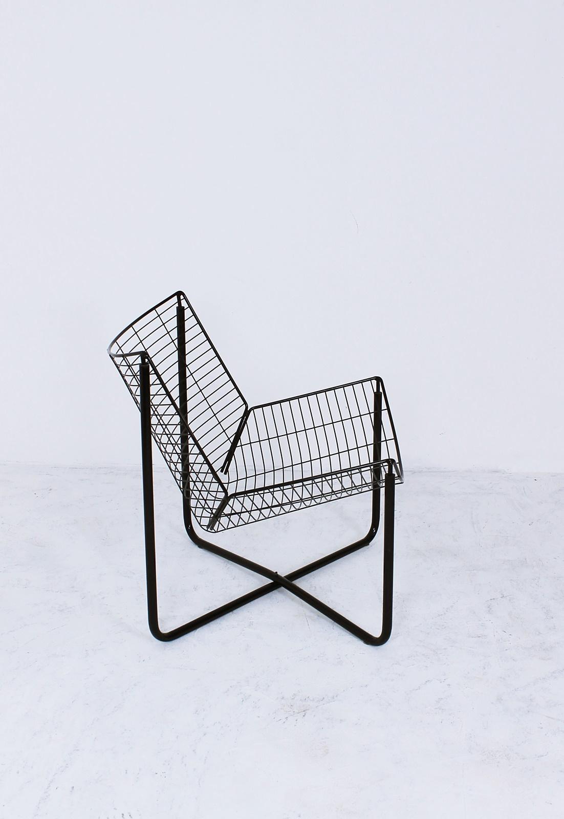 Post-Modern Jarpen Wire Lounge Chair by Niels Gammelgaard for Ikea, 1983