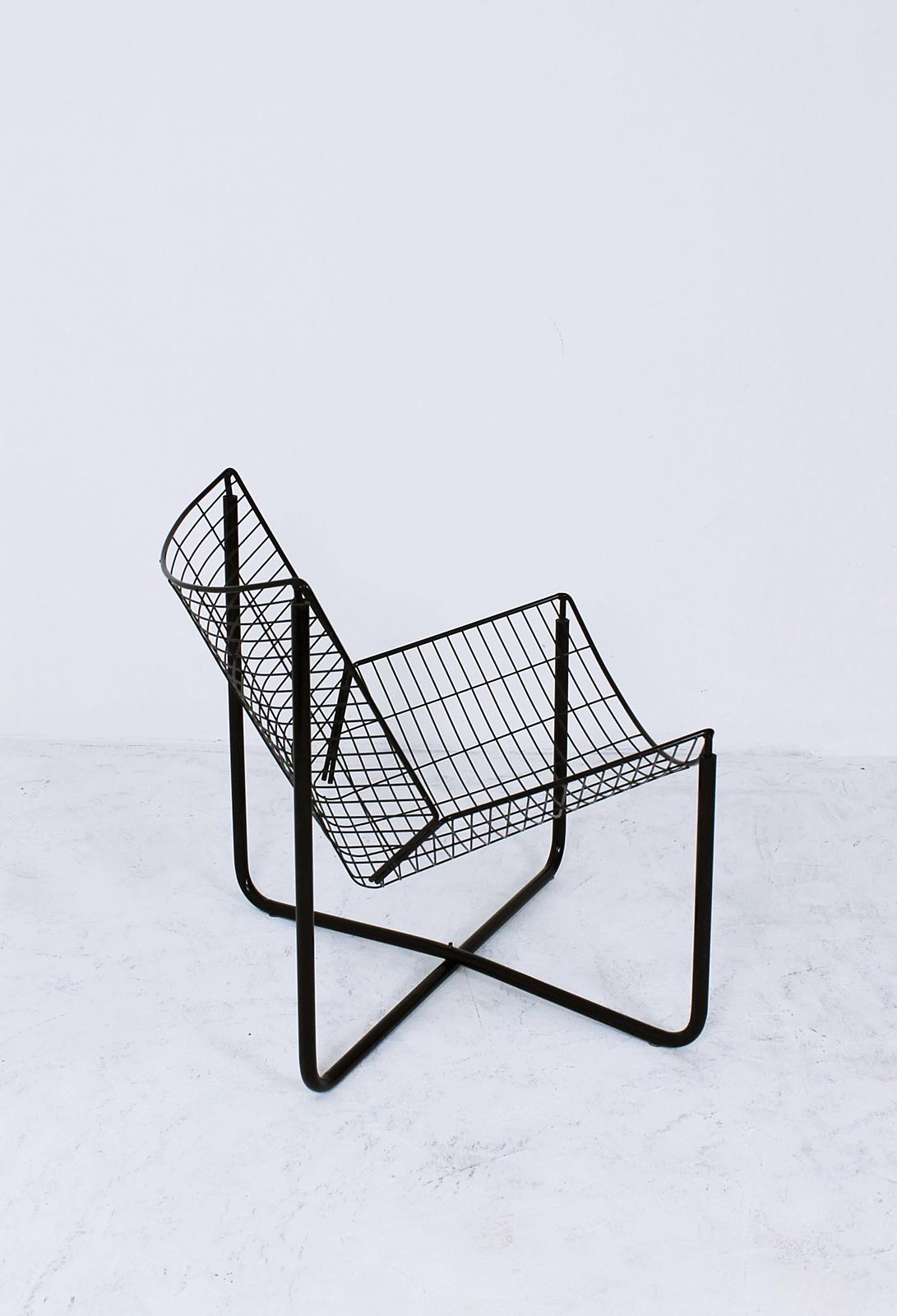 Post-Modern Jarpen Wire Lounge Chair by Niels Gammelgaard for Ikea, 1983