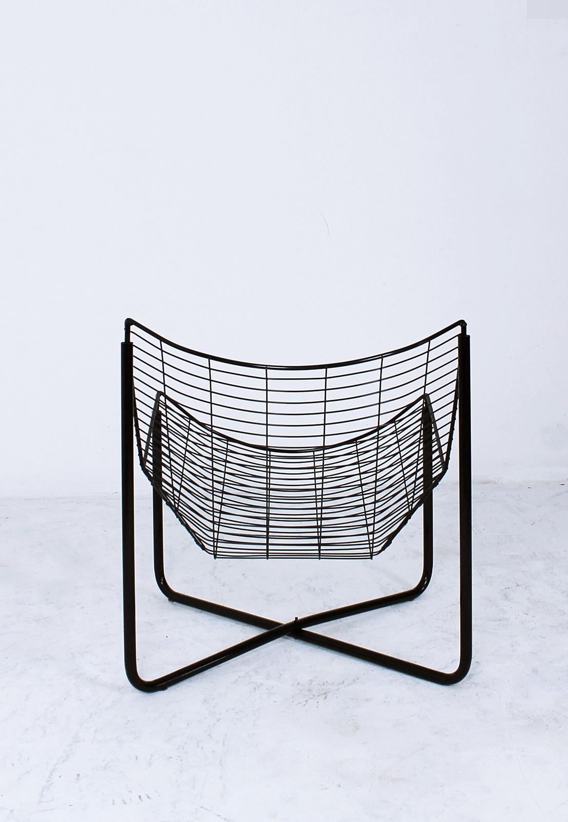 Post-Modern Jarpen Wire Lounge Chair by Niels Gammelgaard for Ikea, 1983