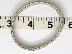 Jarretiere Bracelet extensible avec diamants 18 carats