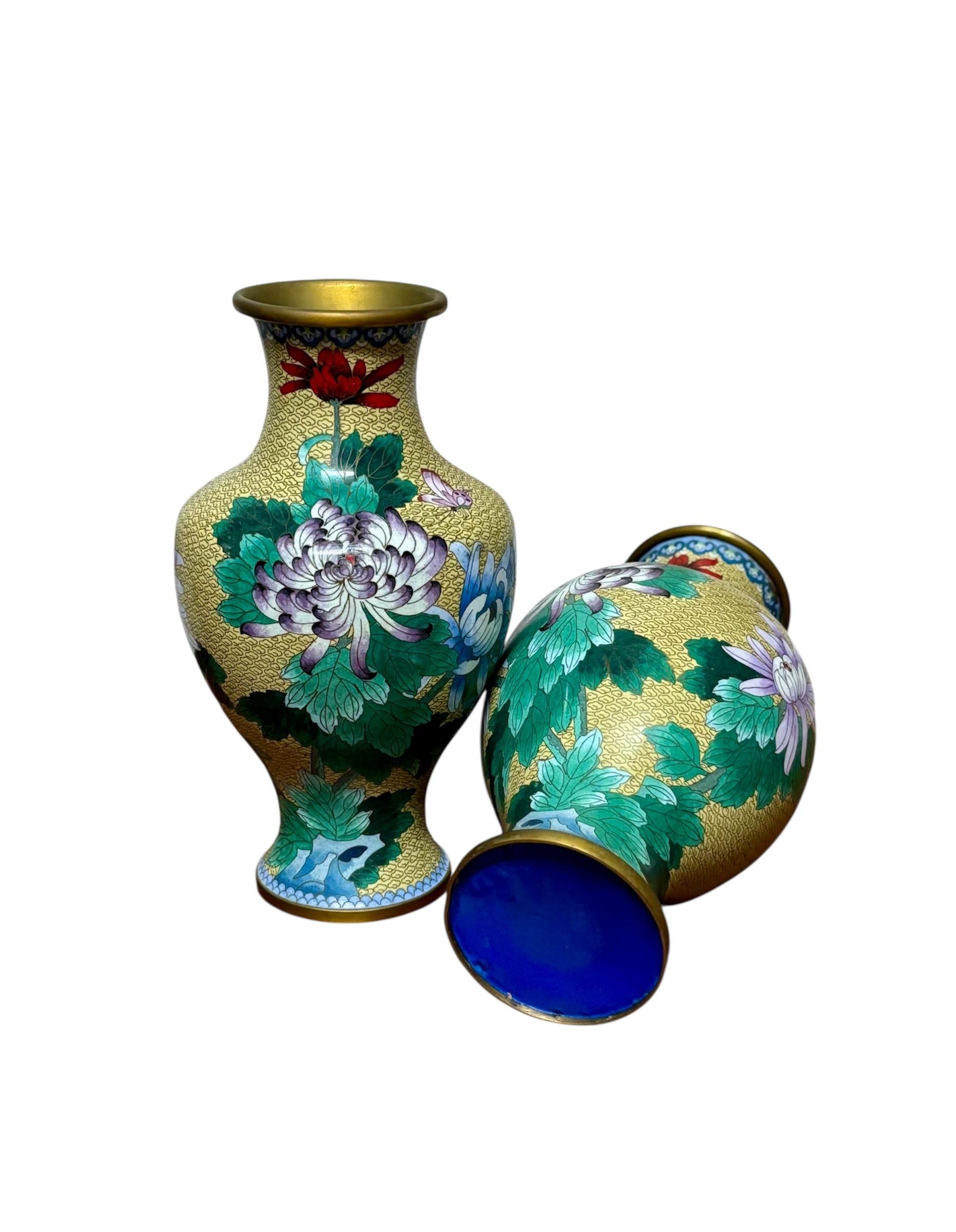 Jarrones Cloisonné in vendita 3