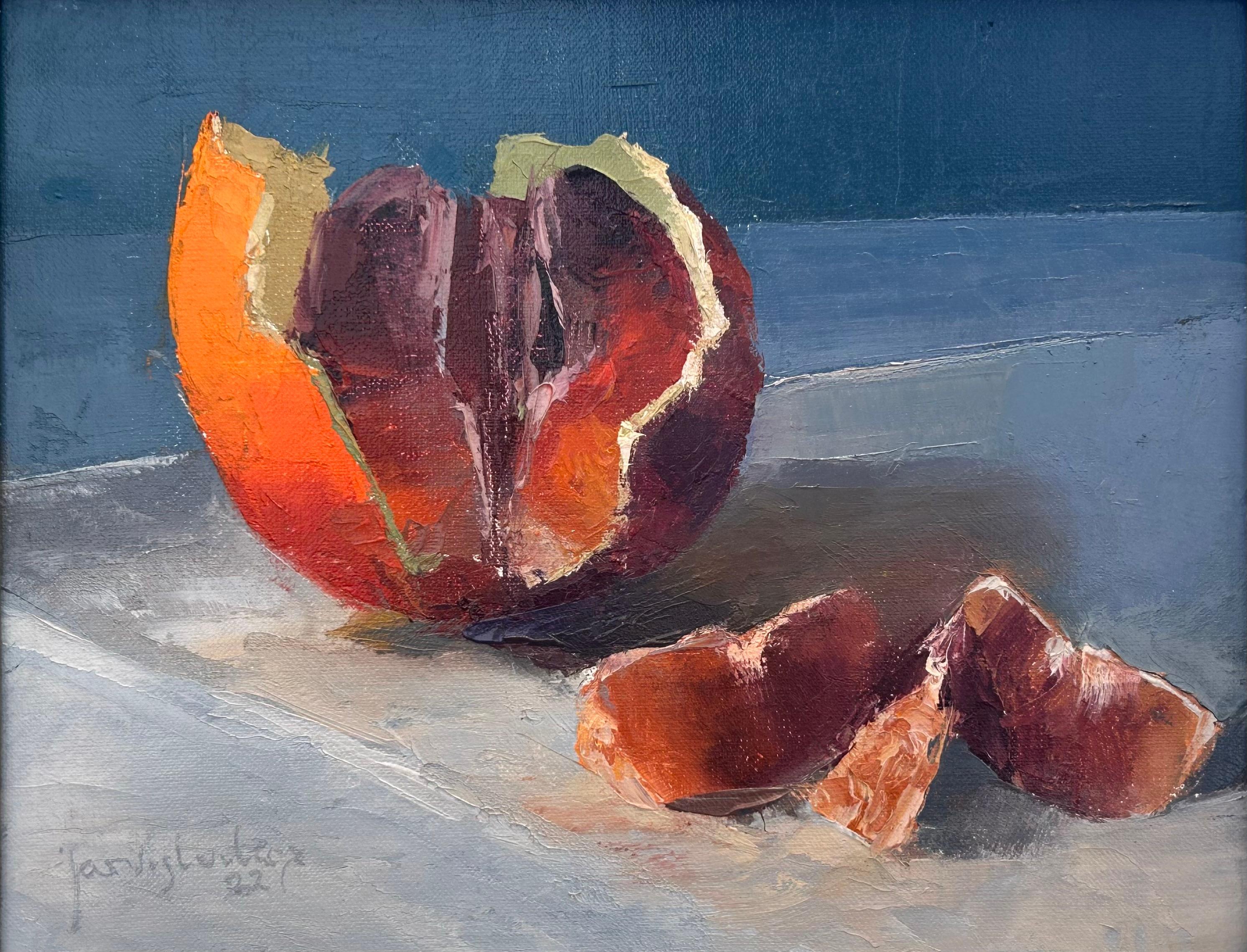 Jarvis Wilcox Still-Life Painting - Blood Orange