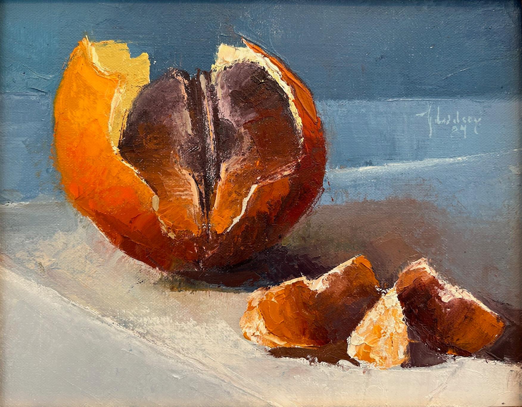 Still-Life Painting Jarvis Wilcox - Orange sanguine