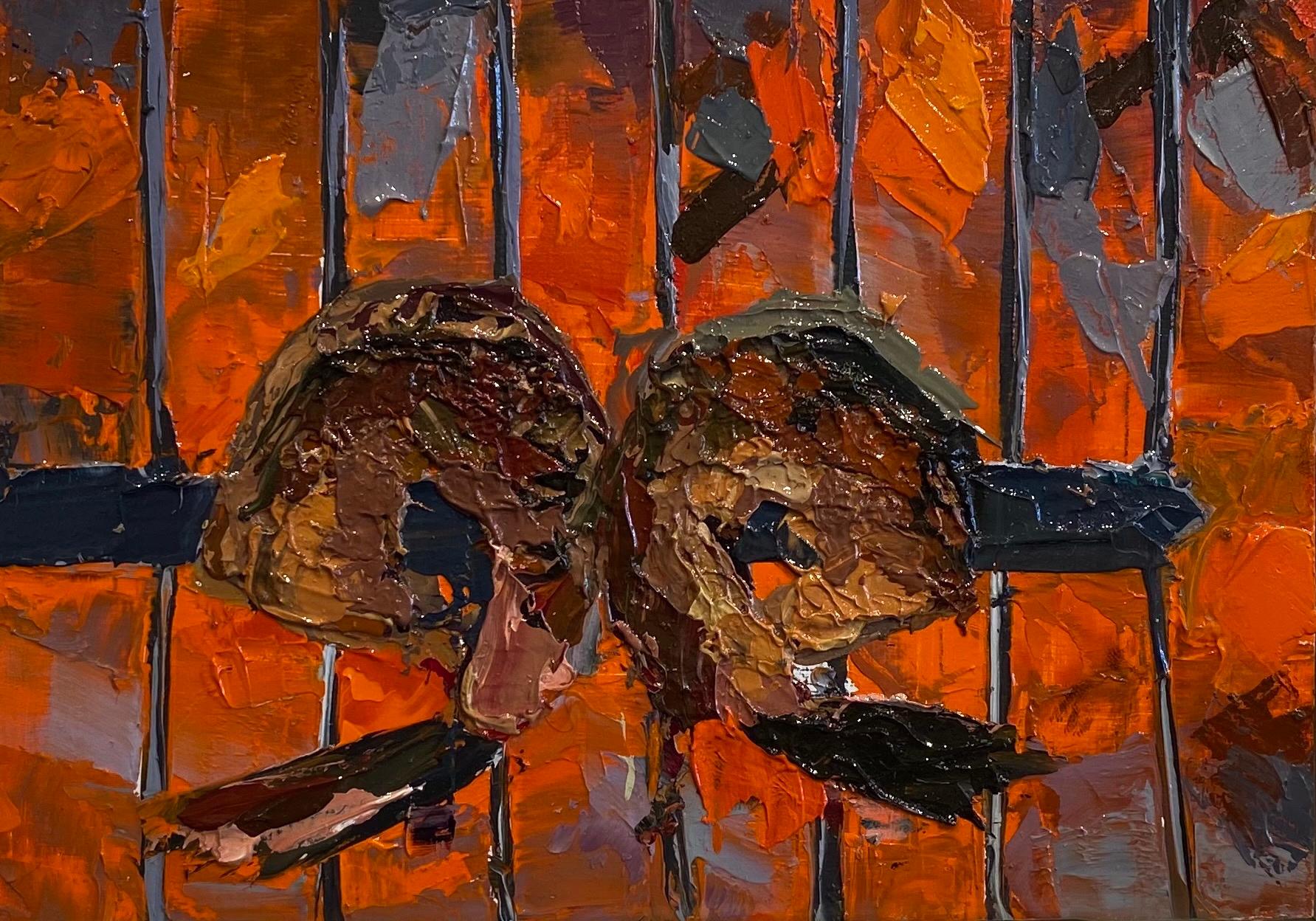 Jarvis Wilcox Still-Life Painting - Grilled Shrimp