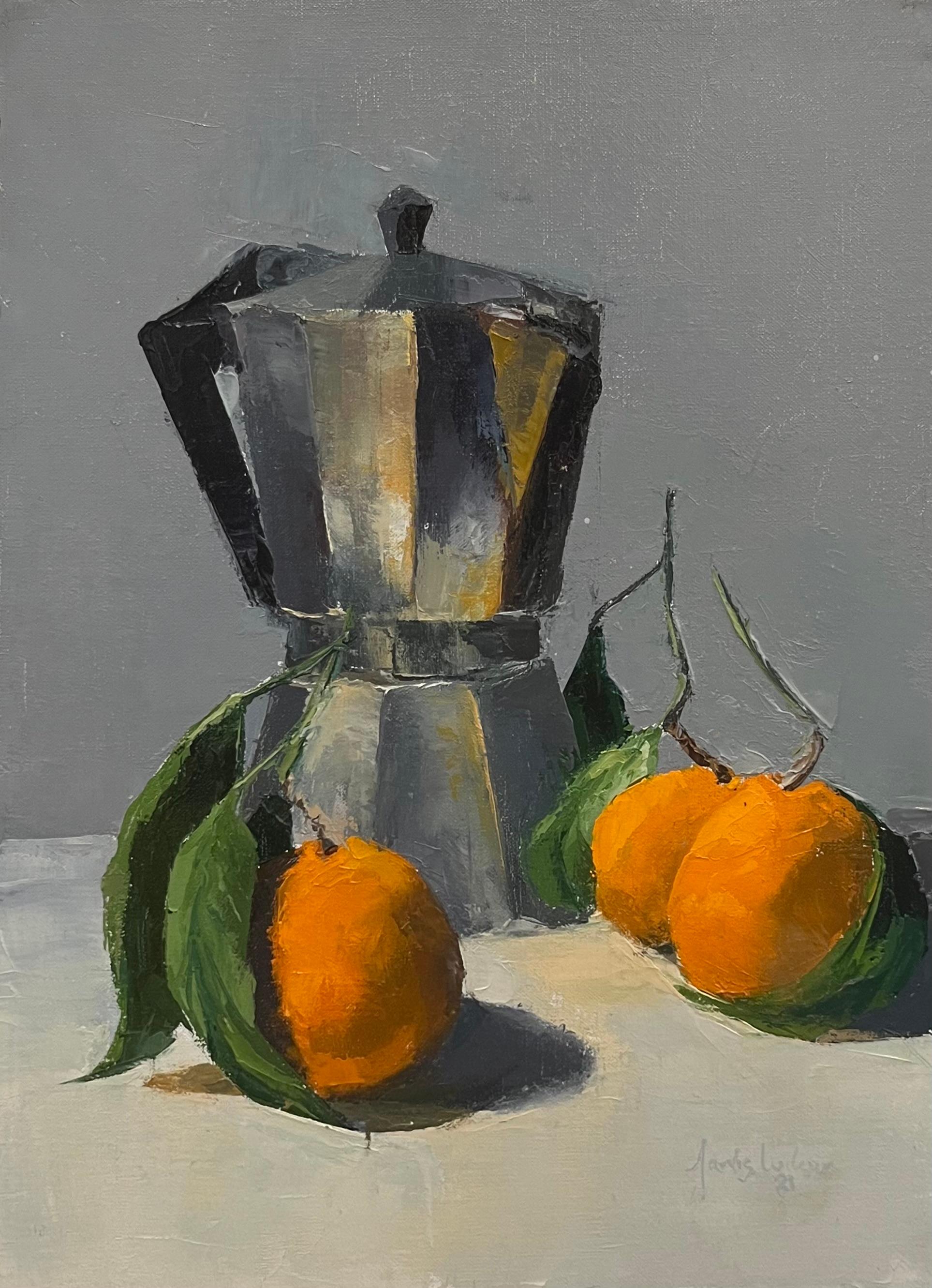 Jarvis Wilcox Still-Life Painting - Moroccan Coffee Pot