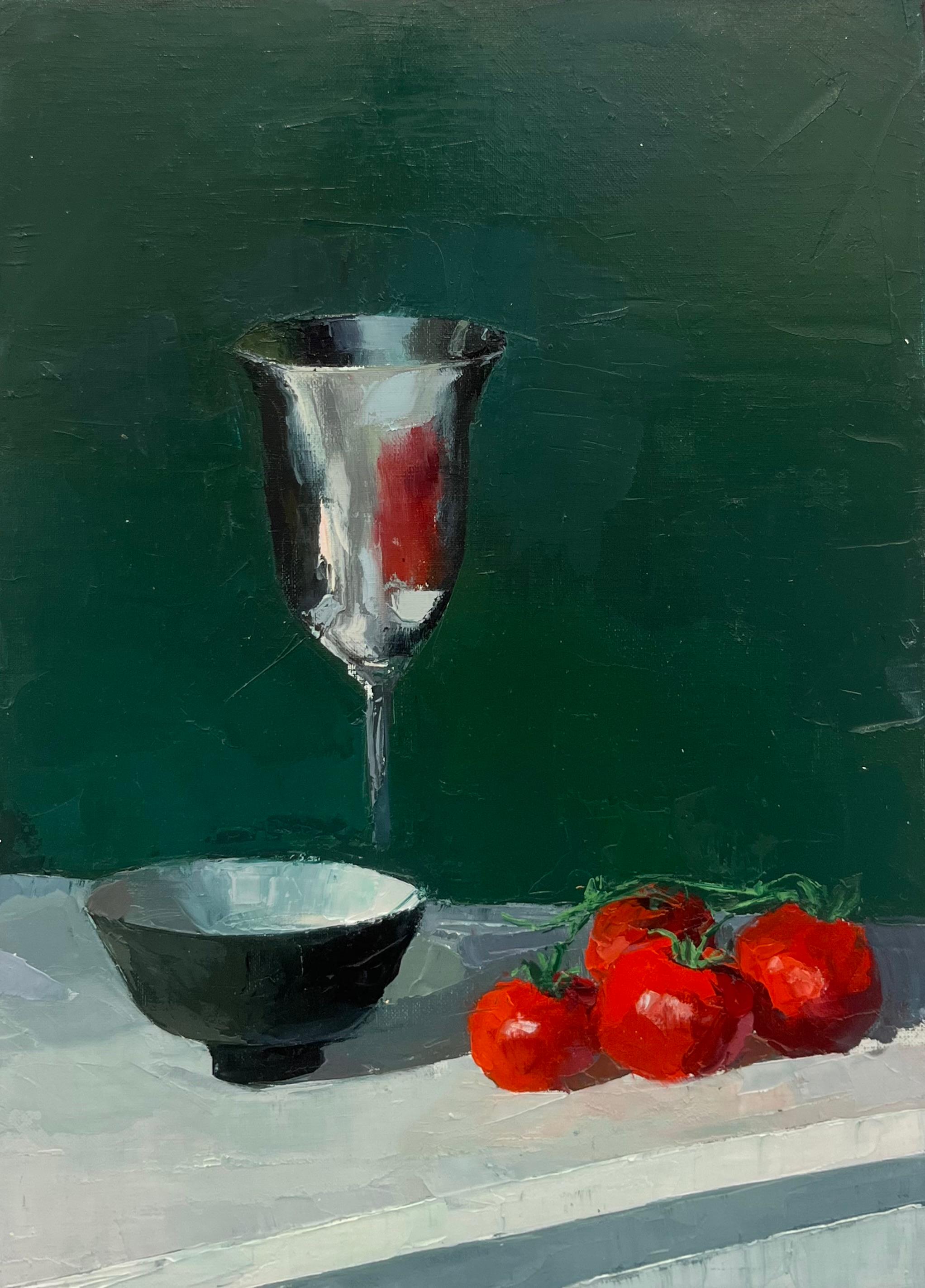 Jarvis Wilcox Still-Life Painting - Silver Goblet