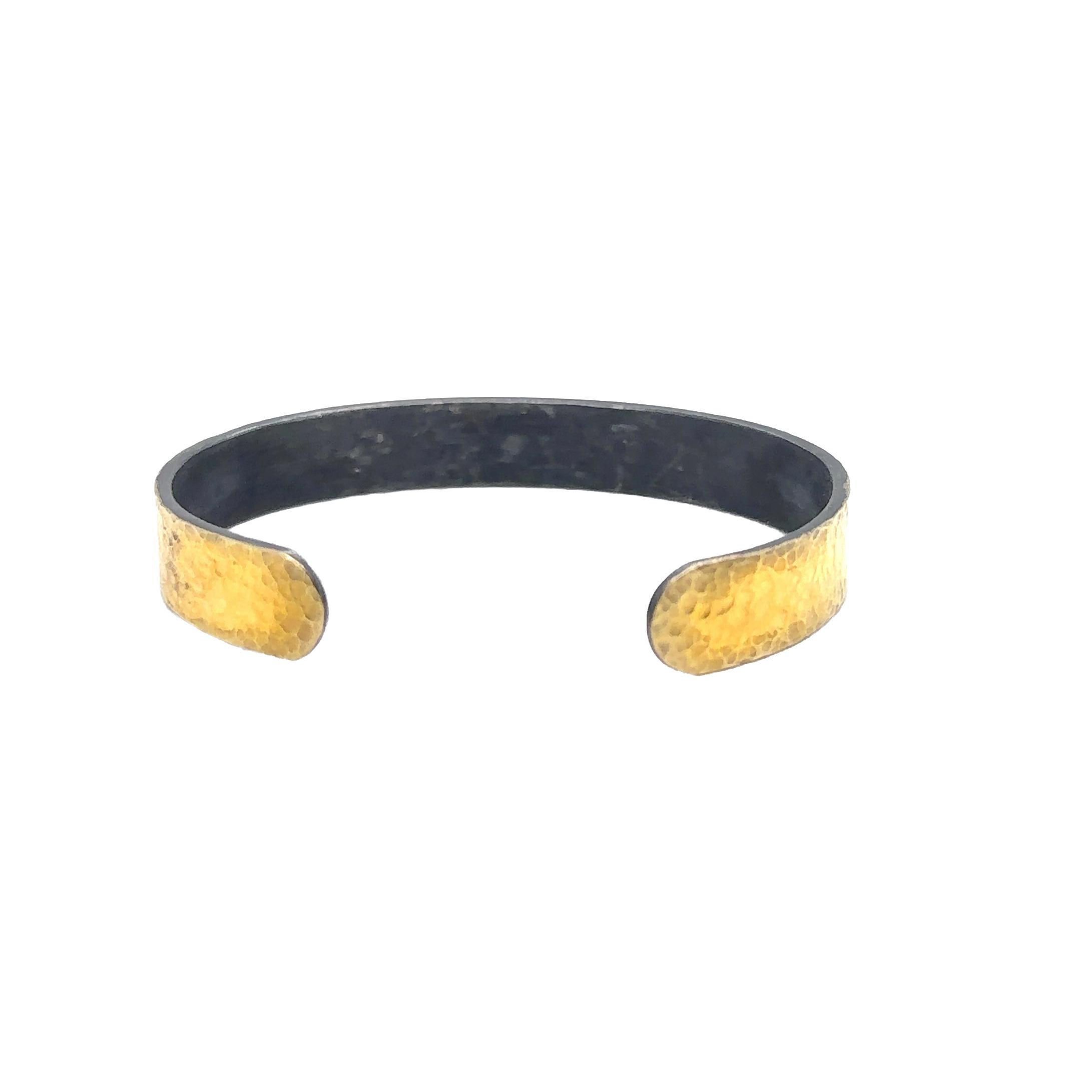JAS-20-2053 - 24K/SS  BANGLE FLESSIBILE con SAPFIRES e DIAMONDS in vendita 4