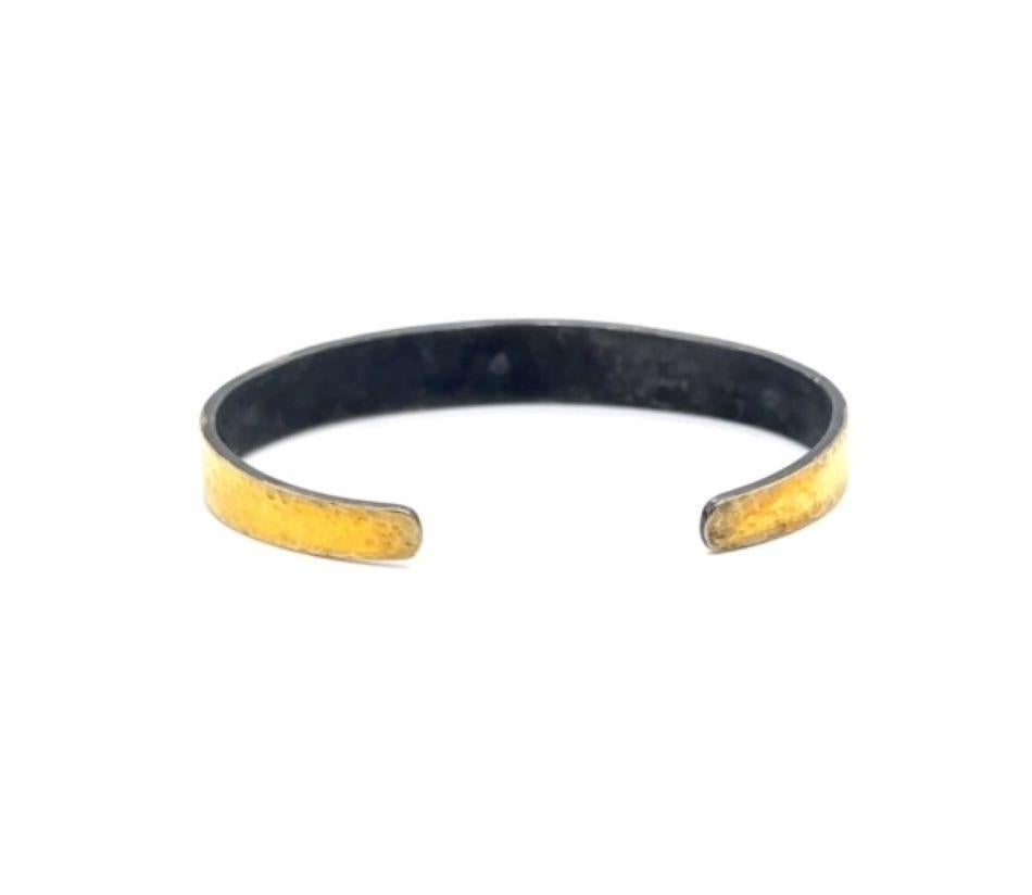 JAS-20-2054 - BRACCIALE FLESSIBILE A LAMPO 24K/SS con DIAMANTI E ZAFFI ARANCIONI in vendita 9