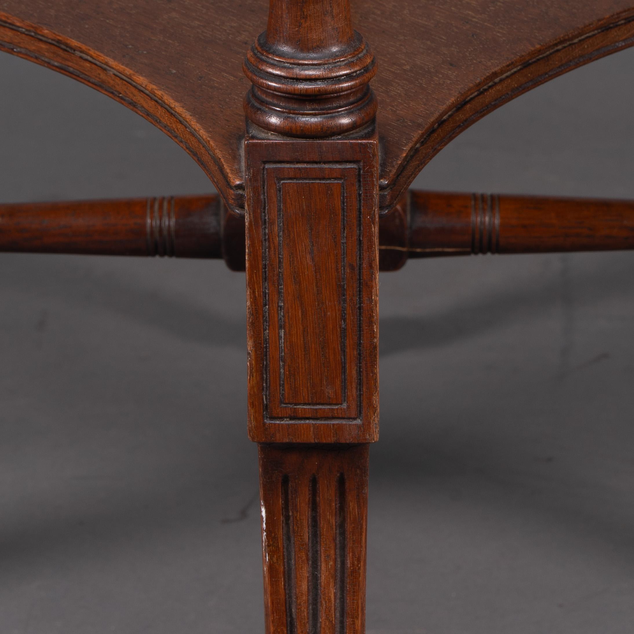 Jas Shoolbred. An Aesthetic Movement walnut octagonal center table For Sale 6