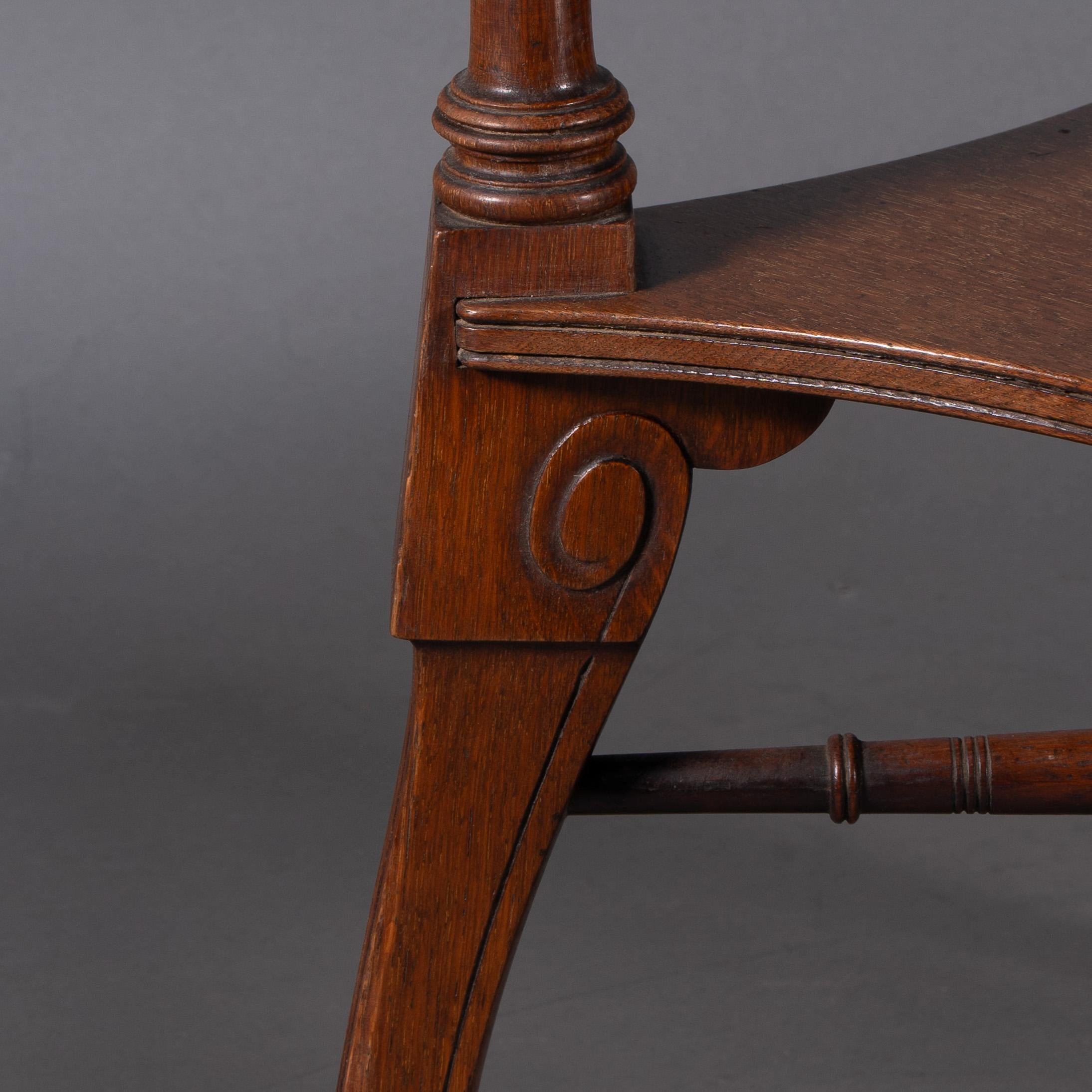 Jas Shoolbred. An Aesthetic Movement walnut octagonal center table For Sale 9