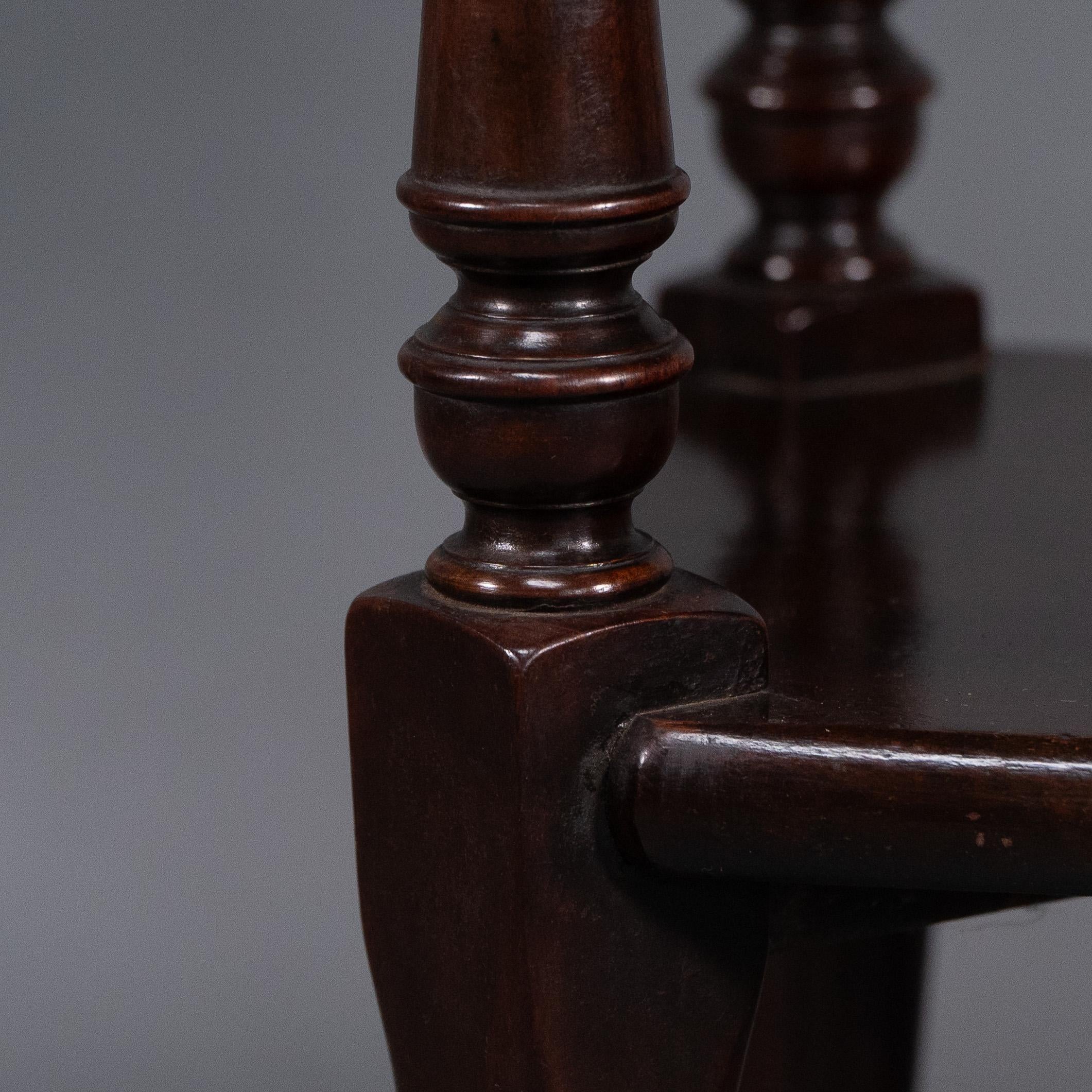 Jas Shoolbred attributed. An Aesthetic Movement octagonal Mahogany side table For Sale 7