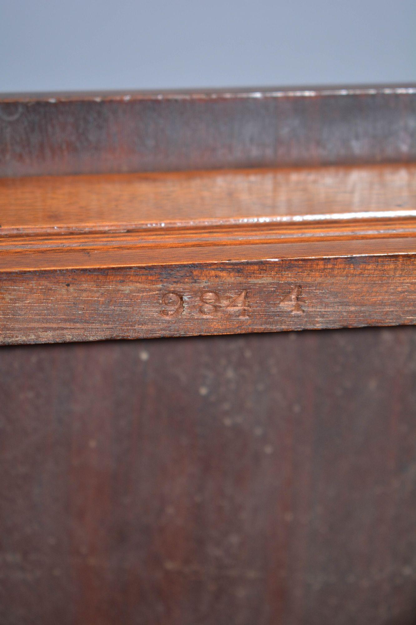 Jas Shoolbred Walnut Hall Bench For Sale 7