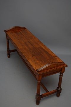 Jas Shoolbred Walnut Hall Bench