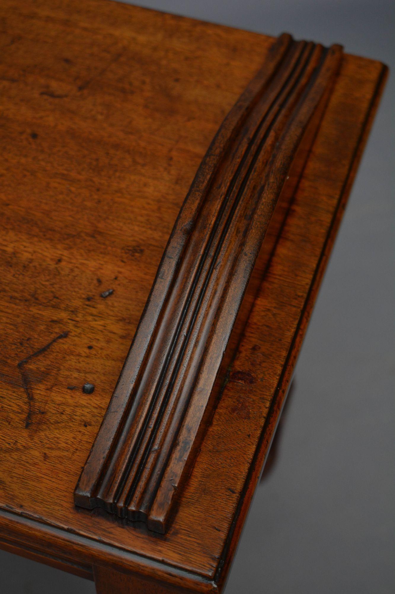 Jas Shoolbred Walnut Hall Bench For Sale 3