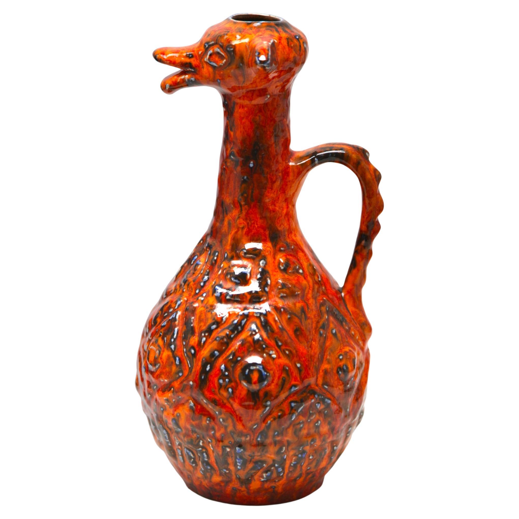 Vase Jasba Allemagne de l'Ouest, années 1960