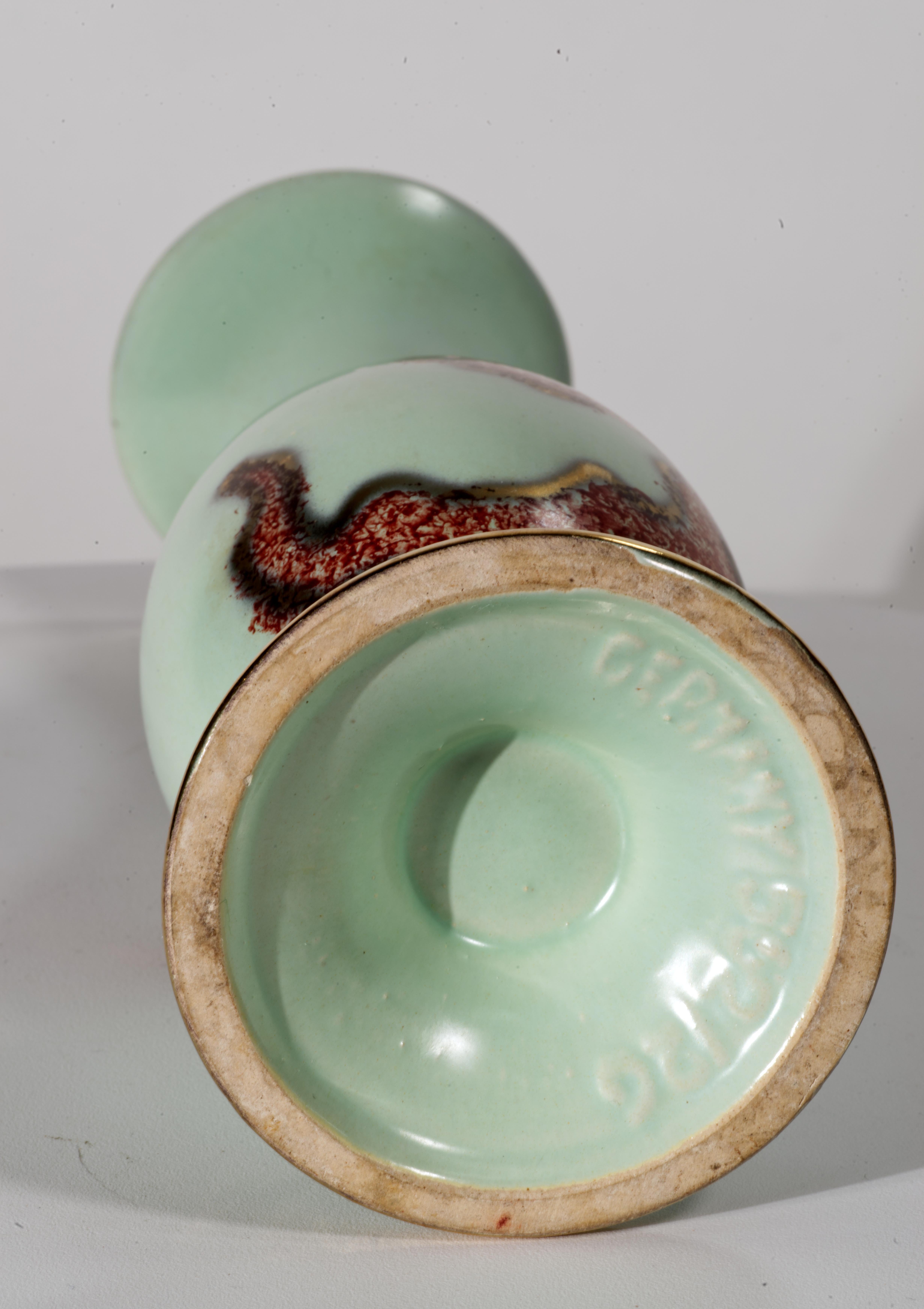 Jarrón Jasba, West German Pottery Años 50-60 Glaseado en venta