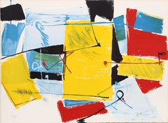 Spring Street, Abstract Lithograph by Jasha Green