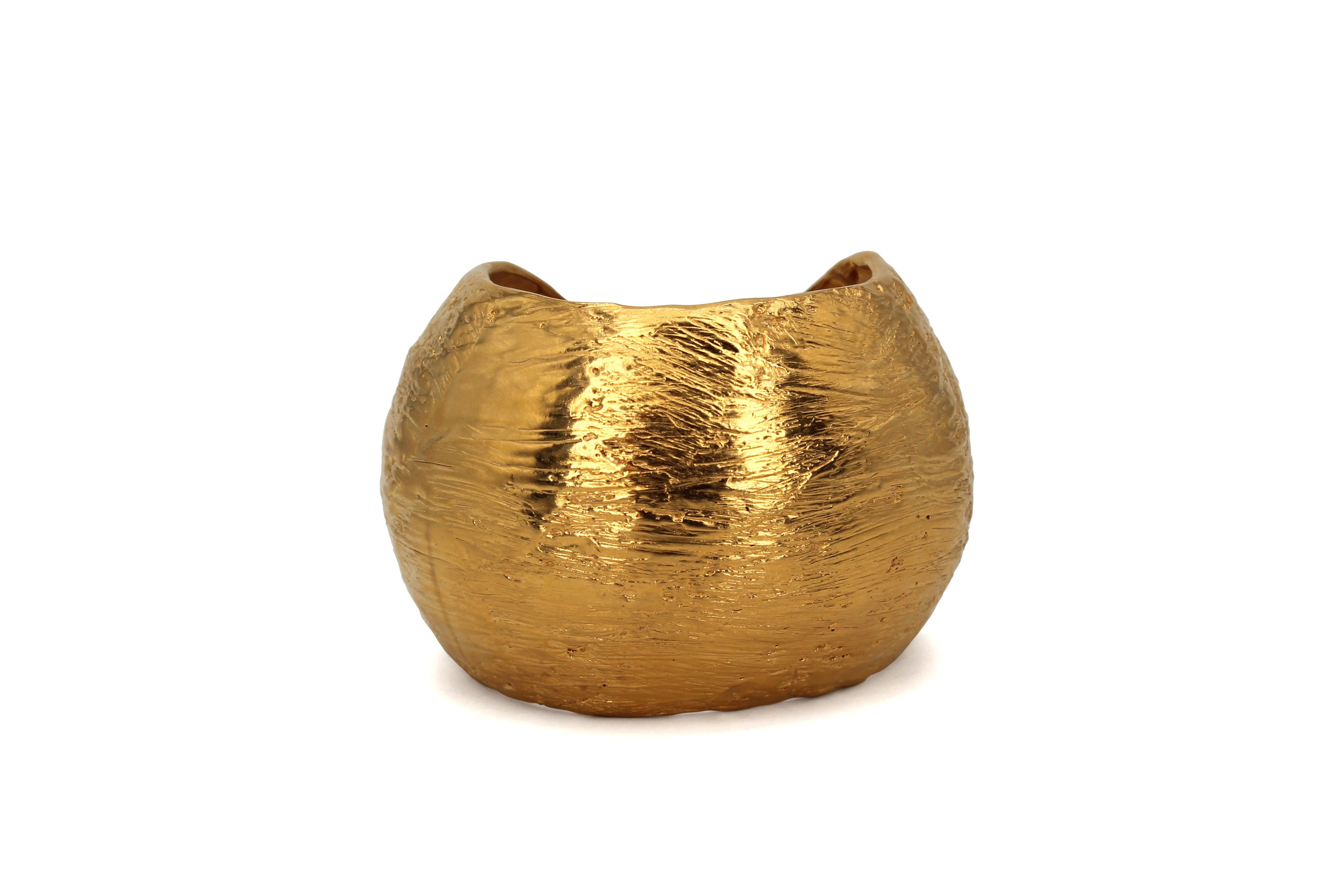 The Collective Big Cuff - Bronze plaqué or Pour femmes en vente