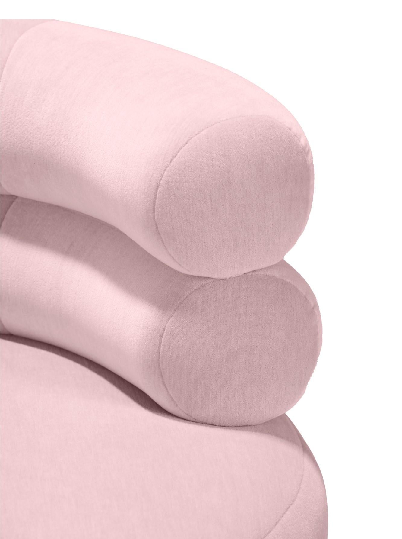 XXIe siècle et contemporain Fauteuil pivotant Jasmine Gentle 623 de Royal Stranger en vente