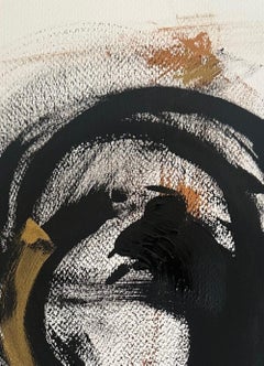 "Memory Lane 01" abstract acrylic on paper feelings emotions life journey