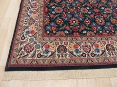 2020s Multicolor Contemporary Pakistani Tabriz Hand Knotted Rug 9'2" x 11'8"
