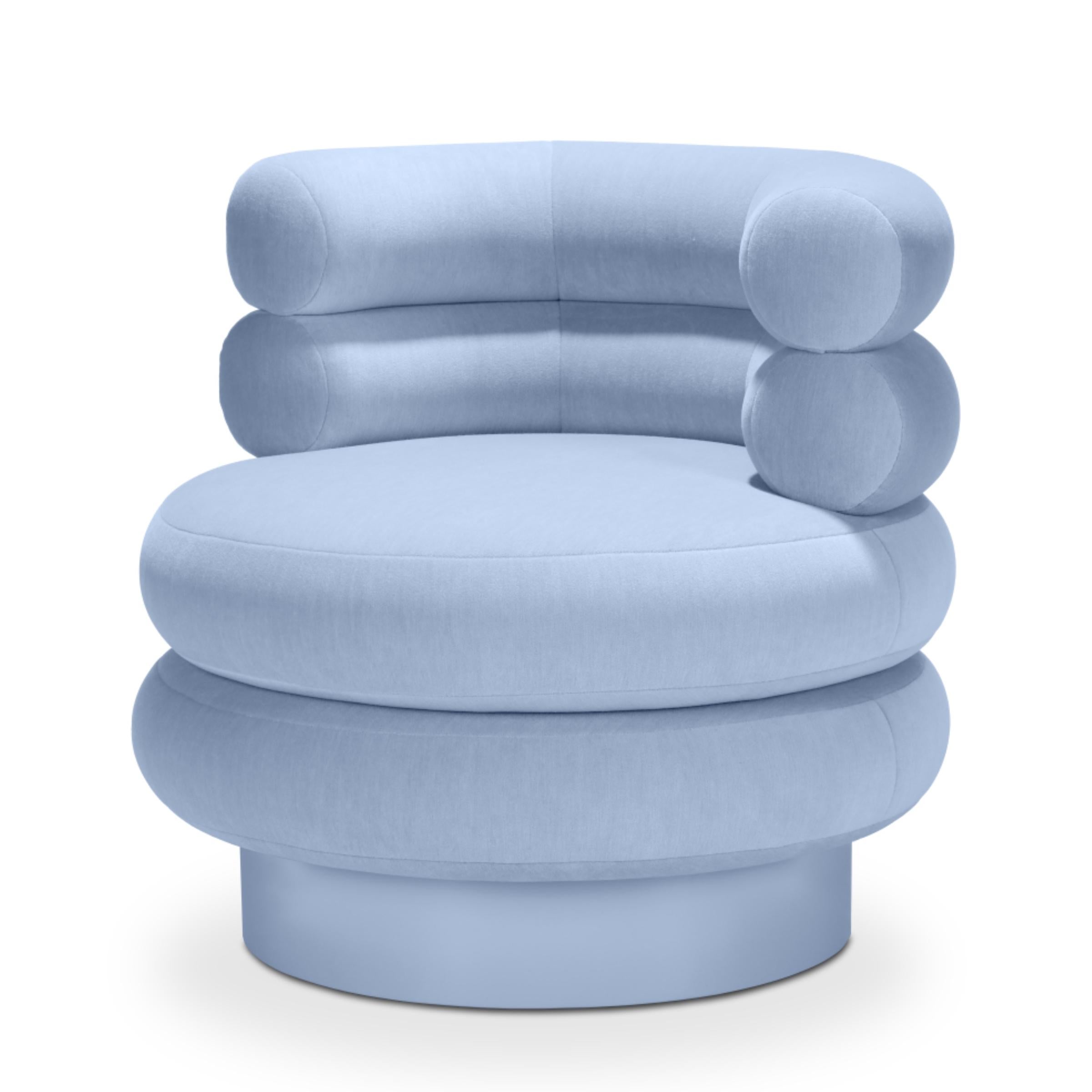 Portugais Fauteuil pivotant Jasmine en vente