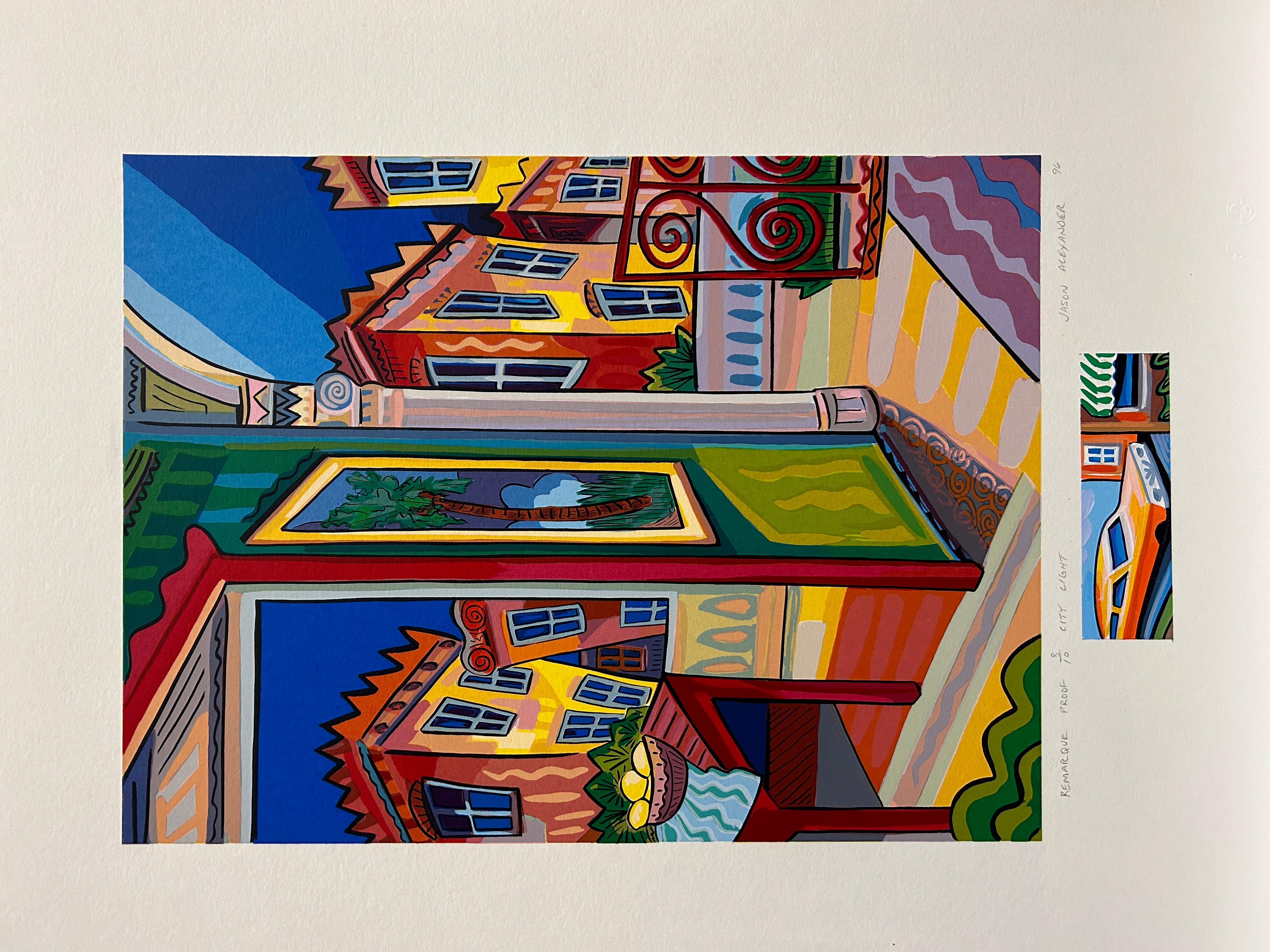 Interior Print Jason Alexander - Lumières de la ville
